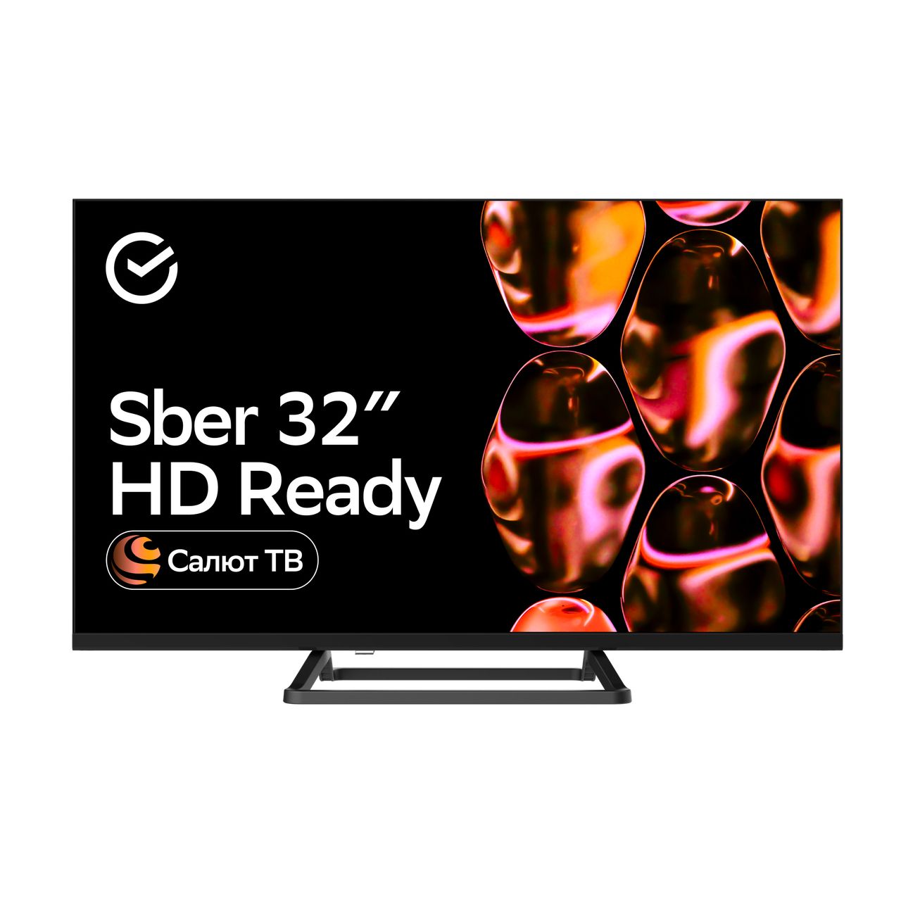 SberТелевизорSDX-32H212832"HD,черныйматовый