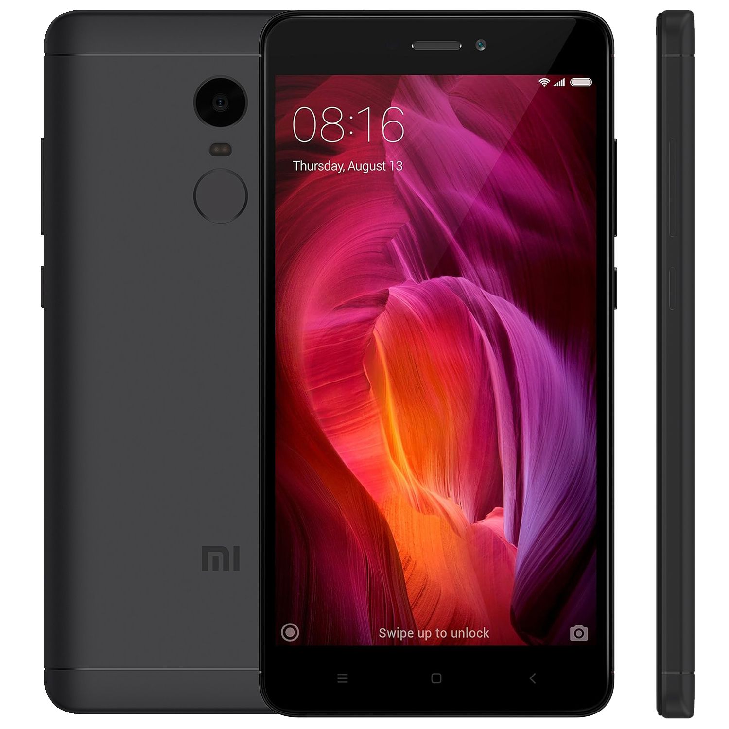 RedmiСмартфонRedmiNote4Мобильныйтелефон5.5"13МП4100мАчGlobal3/64ГБ,черныйматовый