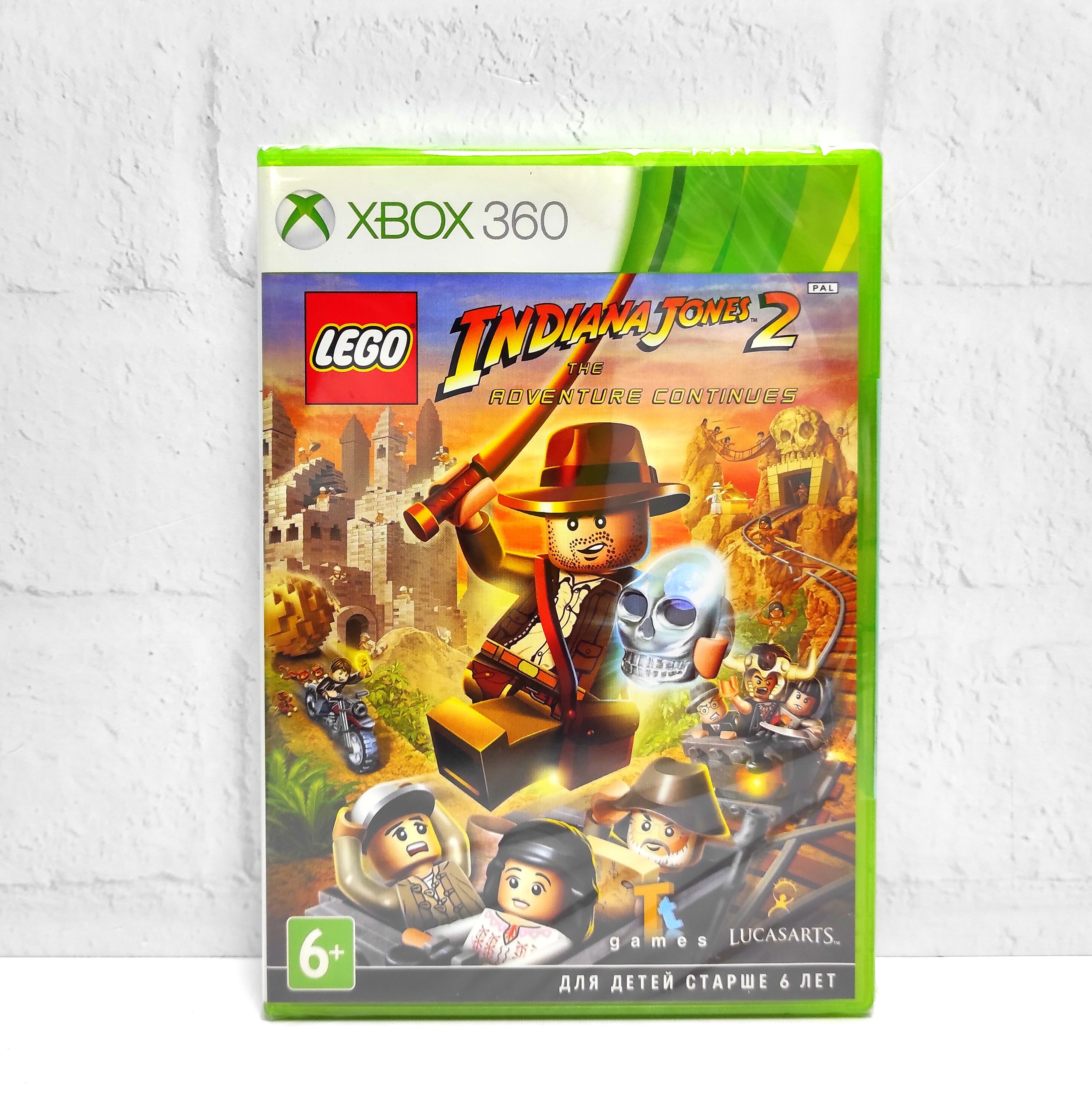 LEGO Indiana Jones 2 Видеоигра на диске Xbox 360