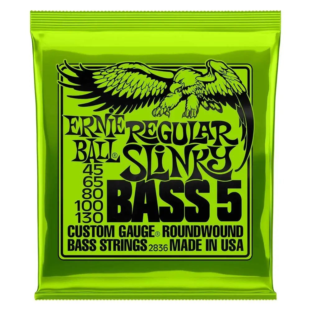 Струны бассовые Ernie Ball Bass5 45-130 2836