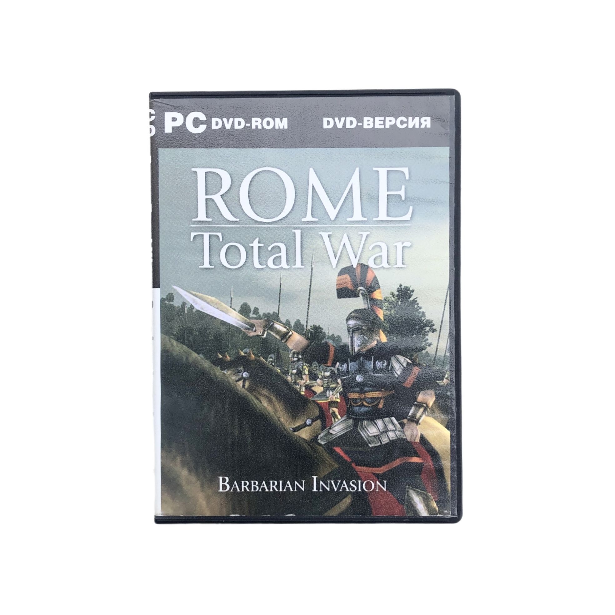 Игра Игра PC DVD-Rom Rome: Total War Barbarian Invasion (Дополнение) - Пошаговая стратегия - Стратегия в реальном времени, SEGA, 2005 (Windows, PC, Оригинальный)