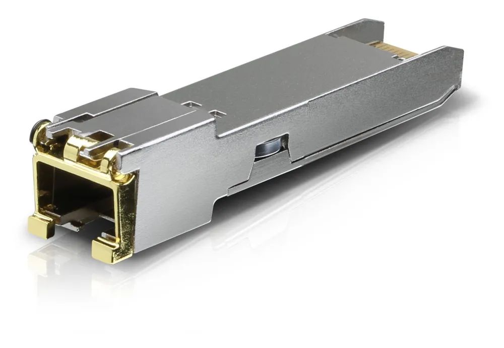 ТрансиверМодульSFPOptTechRJ-45,SFP-T,1000мб/с,100мSFP-G-T-X