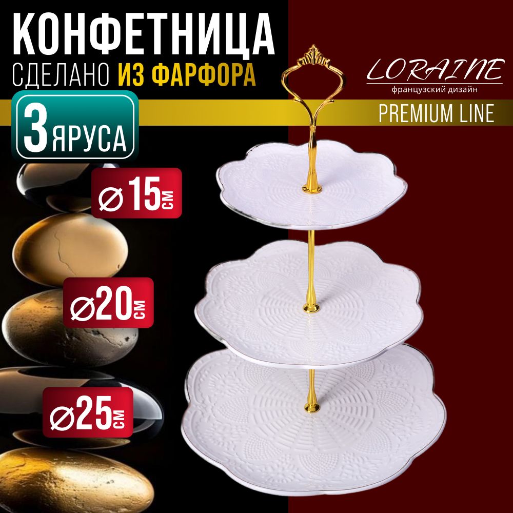 Конфетница LORAINE 60005