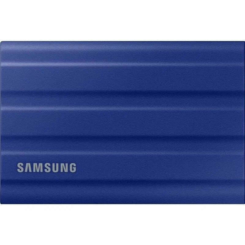 Samsung 1 ТБ Внешний SSD-диск T7 Shield (MU-PE1T0R/WW), синий