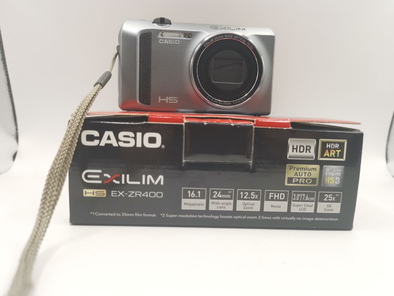 Фотоаппарат Casio Exilim EX-ZR400 реставрация