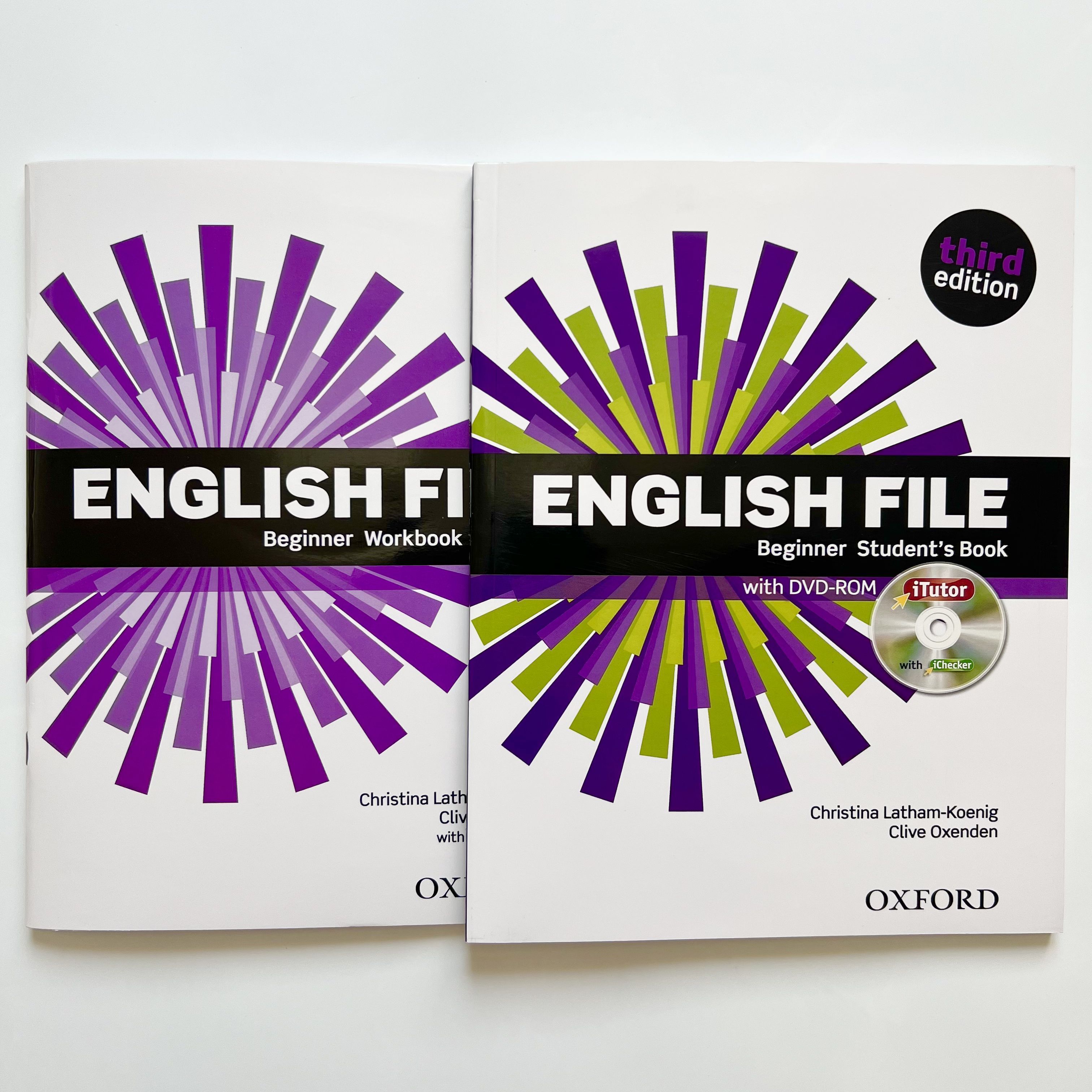 English File Beginner 3rd edition (Student's book + Workbook + диск) 3rd edition (3 издание)