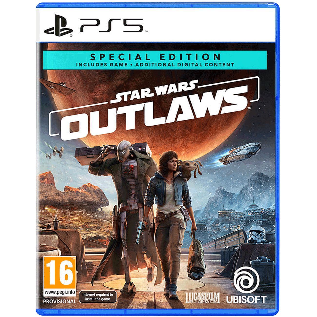 Игра Star Wars: Outlaws - Special Edition (PlayStation 5, Русские субтитры)