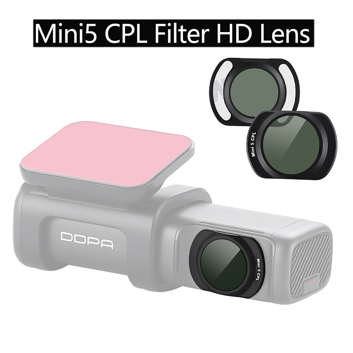 DDPAI Dash Cam Mini5 4K CPL фильтр