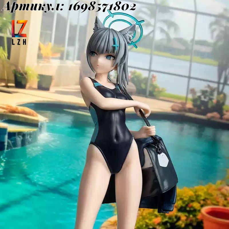 Аниме-фигуркаBlueArchiveSunaookamiShiroko1/7Swimsuit23cm