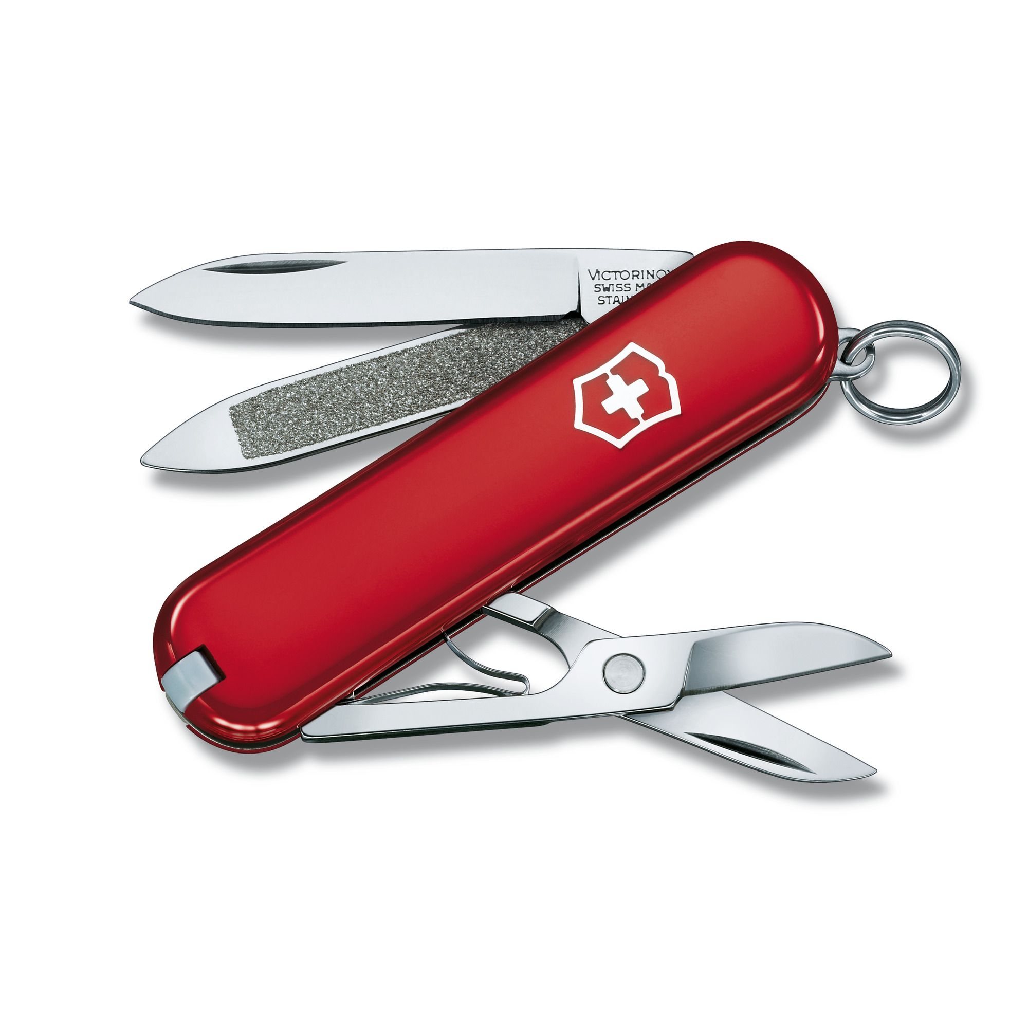 Нож перочинный Victorinox Classic (0.6203) 58мм 7функц. красный