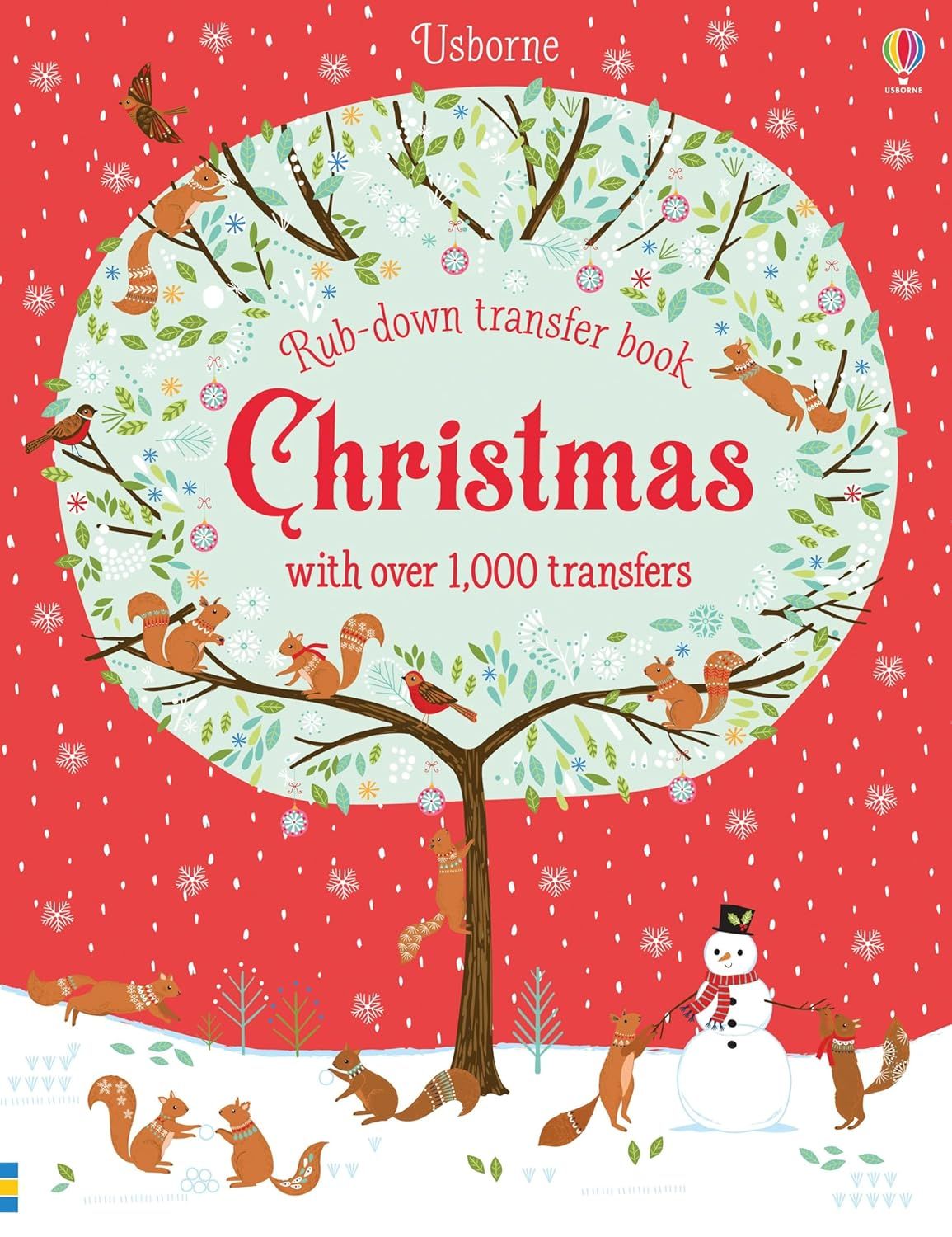 Christmas Rub Down Transfer Book