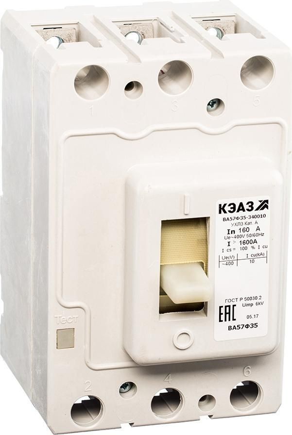 Ва 57ф35 40а 340010 рэ400а (109325). 3а. Выключатель ва57ф35 160а. Автомат на 380. Автоматический выключатель ва57-35 160а.