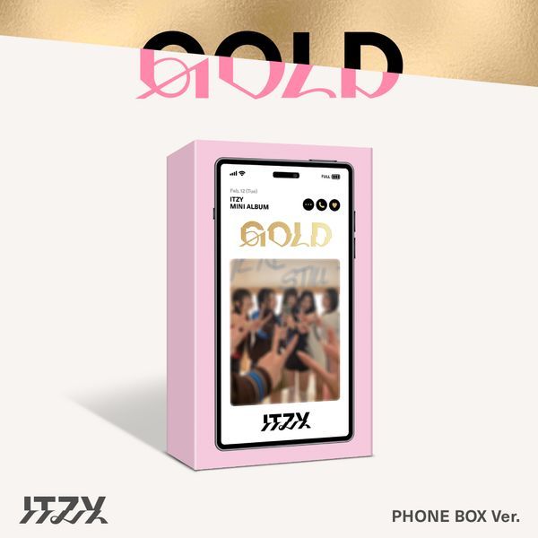 Альбомы ITZY - GOLD (PHONE BOX Ver.)