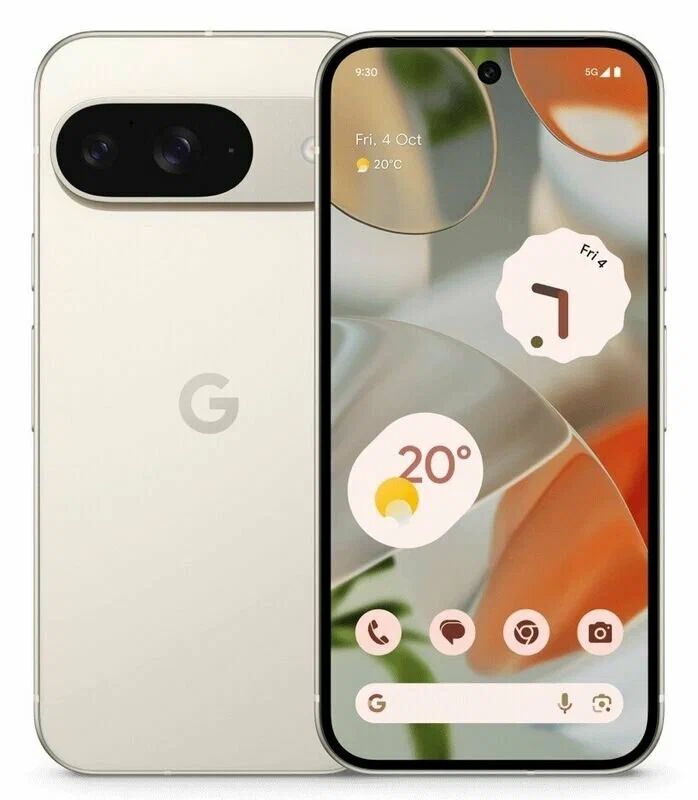 GoogleСмартфонPixel9Global12/128ГБ,белый,кремовый