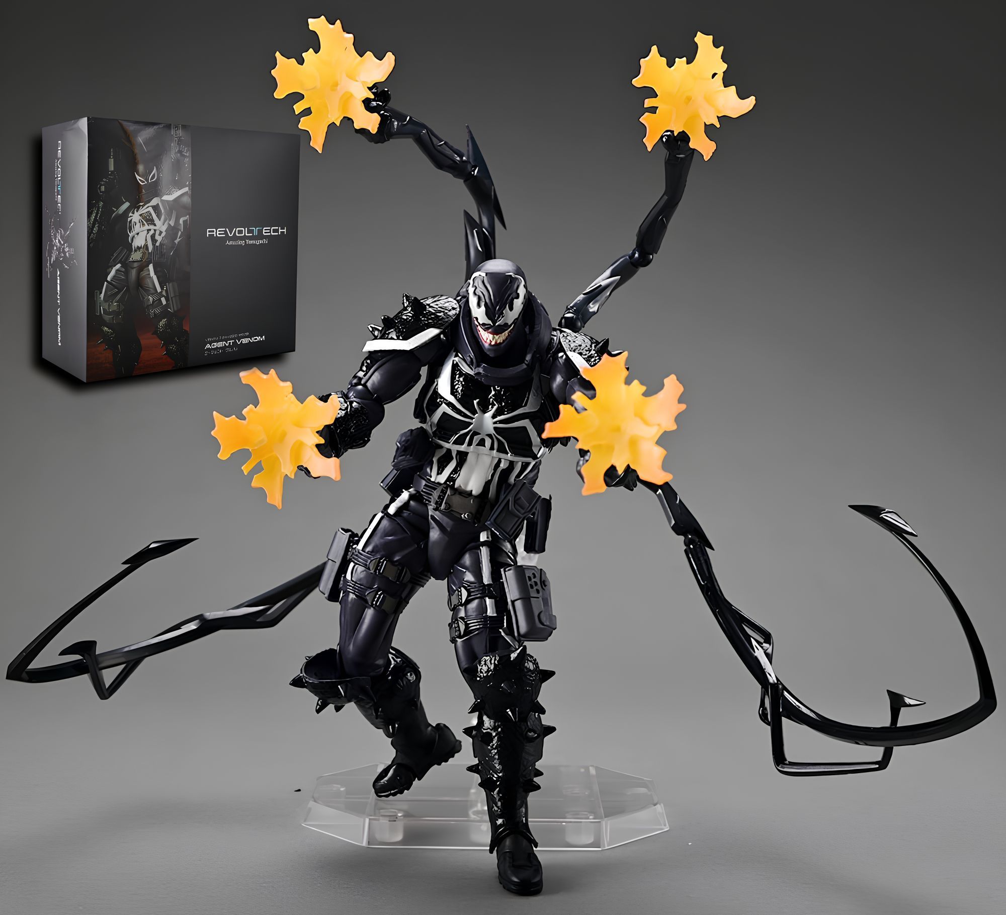 ФигуркаАгентВеном/AgentVenomrevoltech(18см)