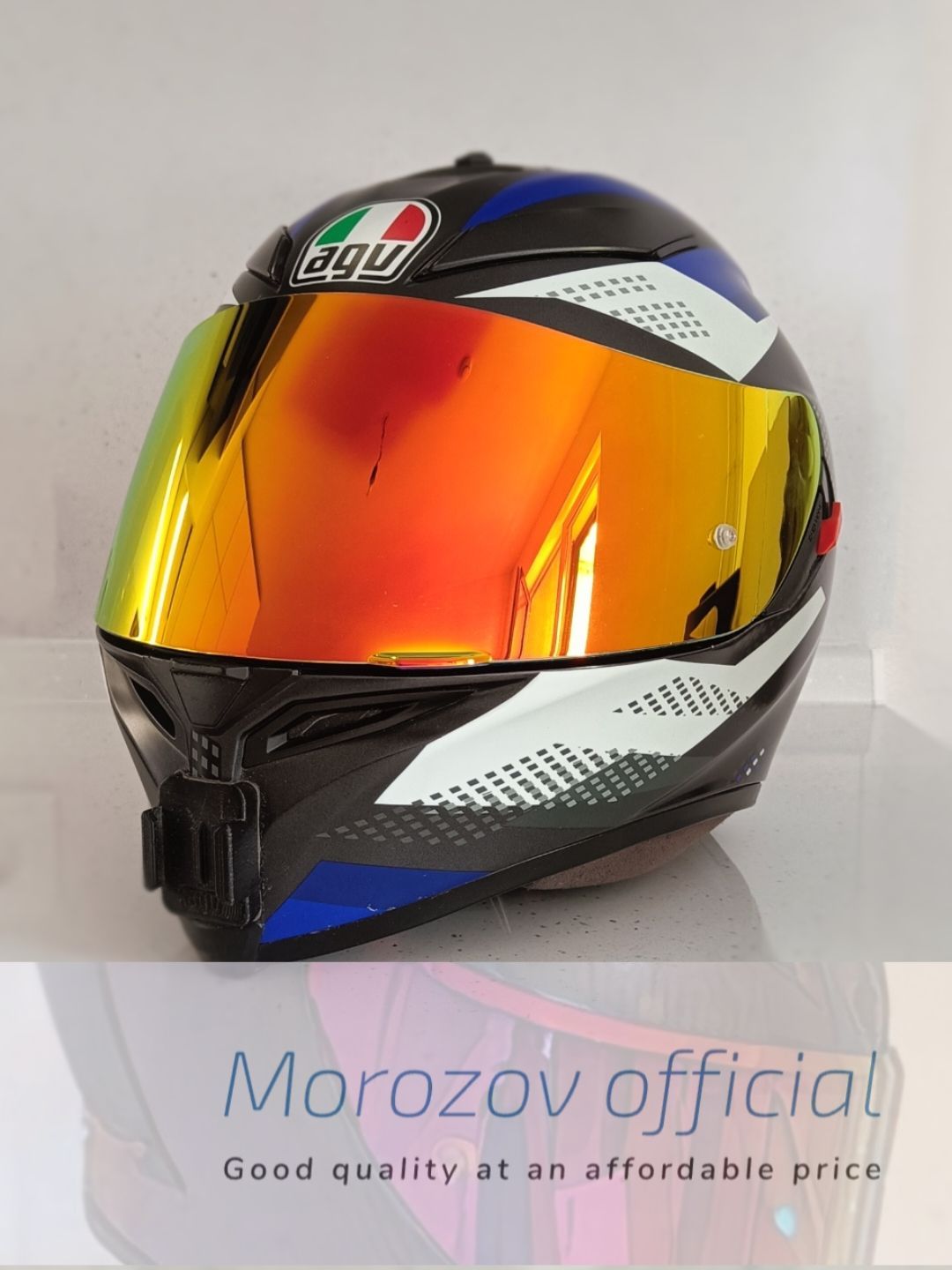 Визор Agv k1, k3sv, k5 gt2 red gold(красное золото)