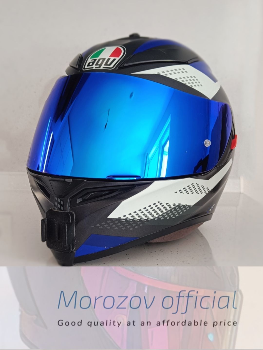 Визор Agv k1, k3sv, k5 gt2 Blue(синий)