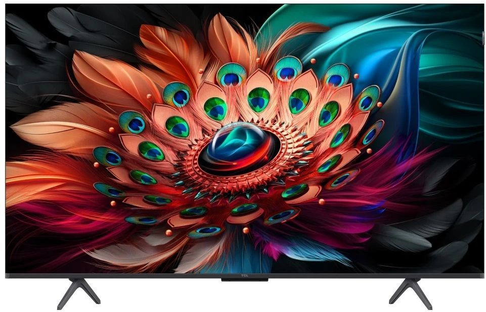 TCL Телевизор 50C655 50" 4K UHD, черный