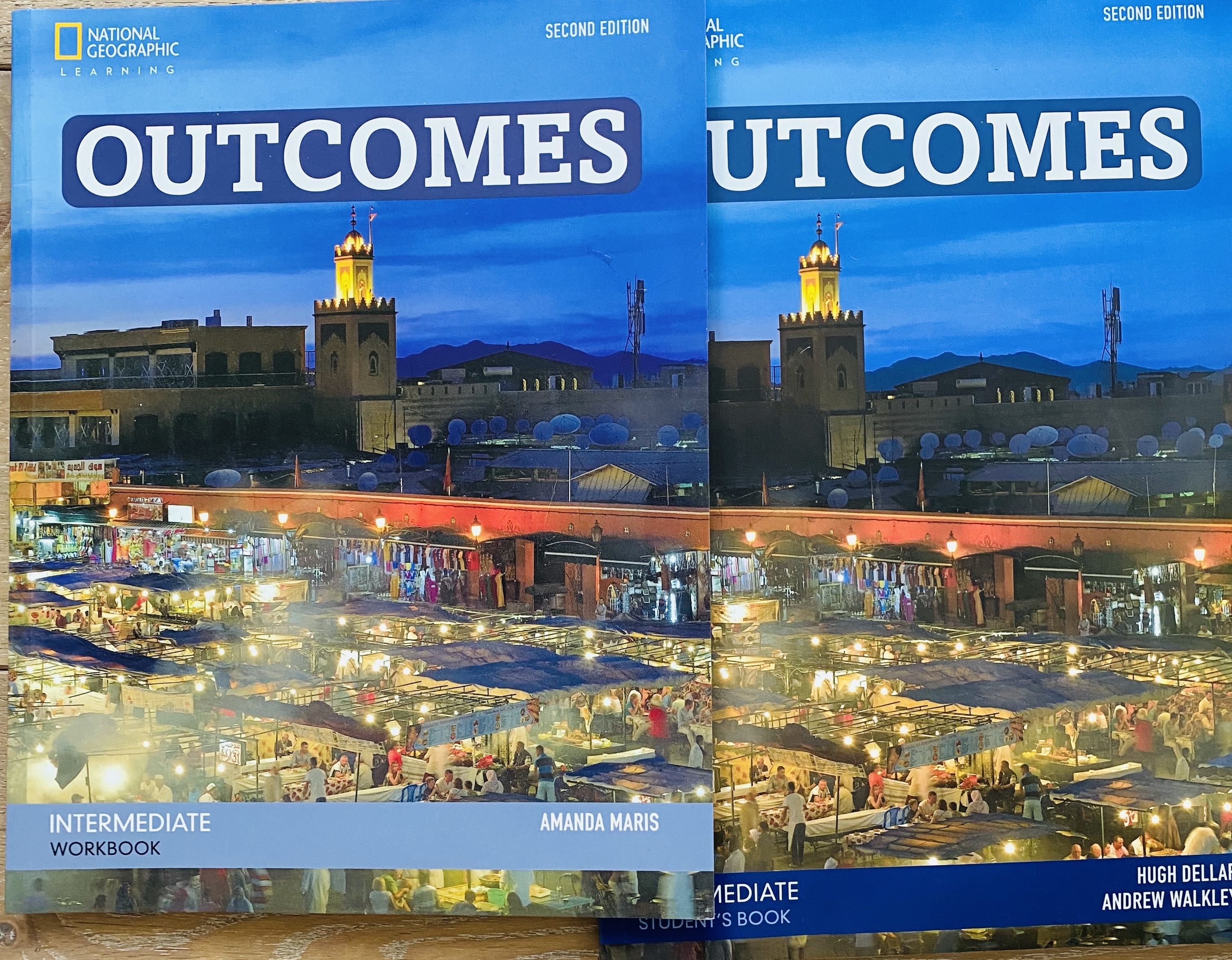 Outcomes Intermediate Second Edition, Второе Издание: Student's book and Workbook + CD-диск