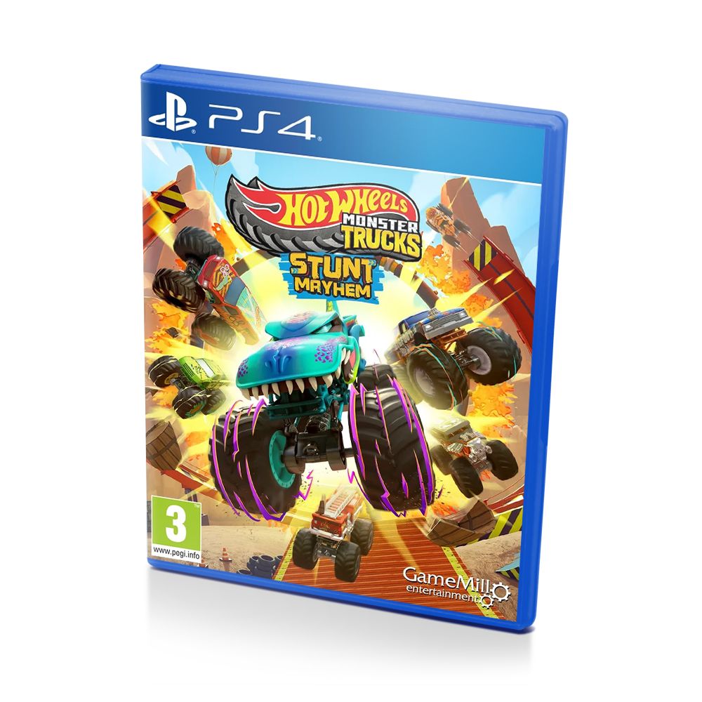 Игра Hot Wheels Monster Trucks Stunt Mayhem (PlayStation 4, Английская версия)