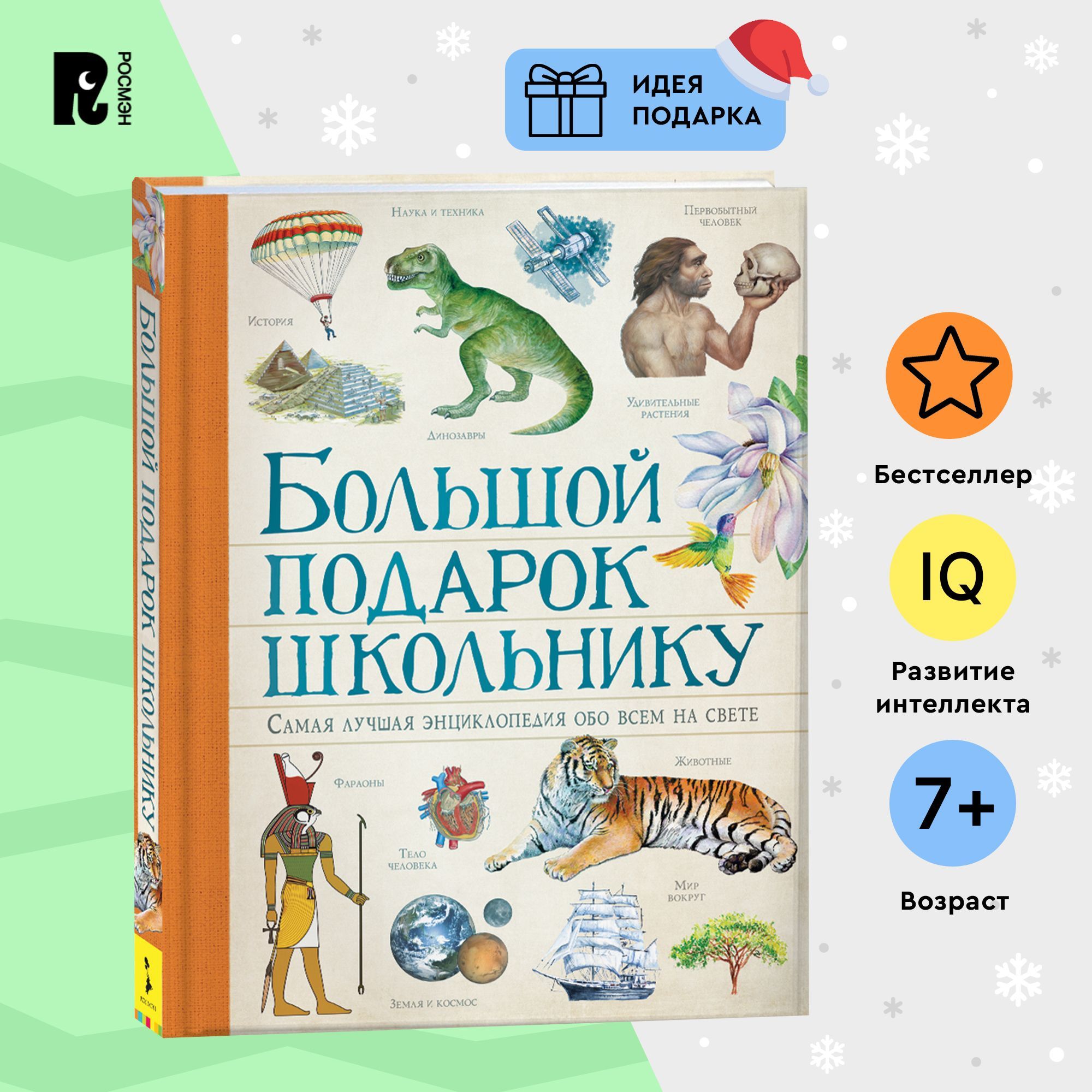 Большой подарок школьнику. Энциклопедия ученика начальных классов от 7 лет | Скудери М.