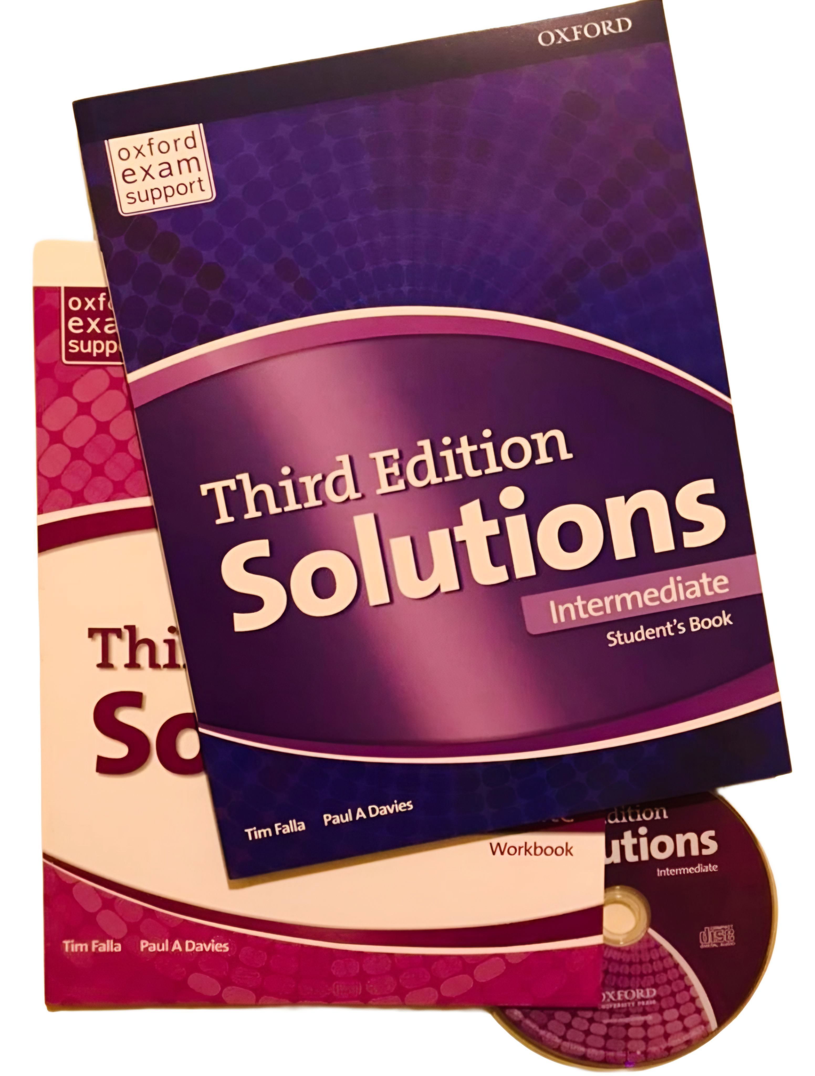 Third edition solutions intermediate workbook book. Third edition solutions intermediate workbook book