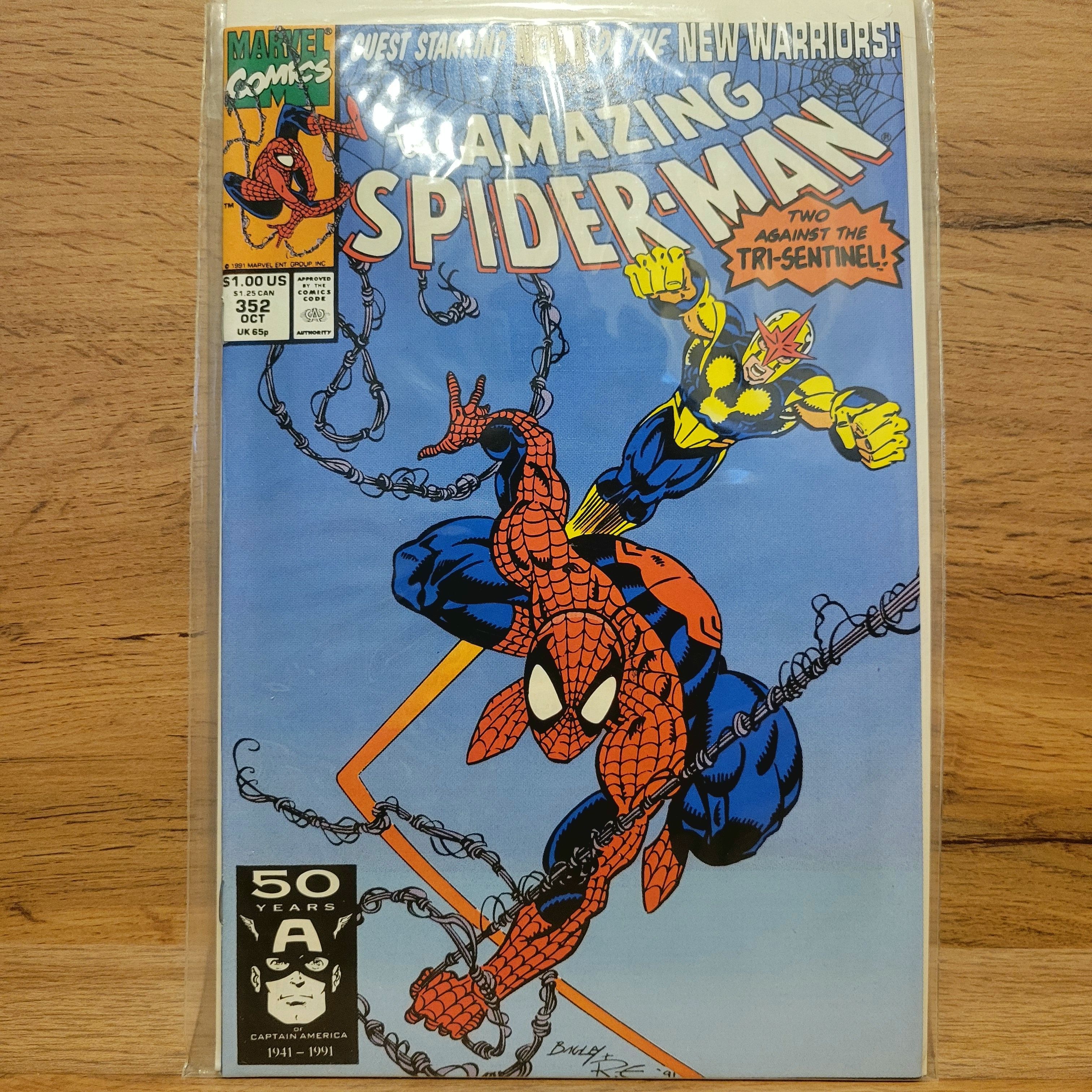 Ретро Комикс Amazing Spider Man #352. 1991 Год. | Lee