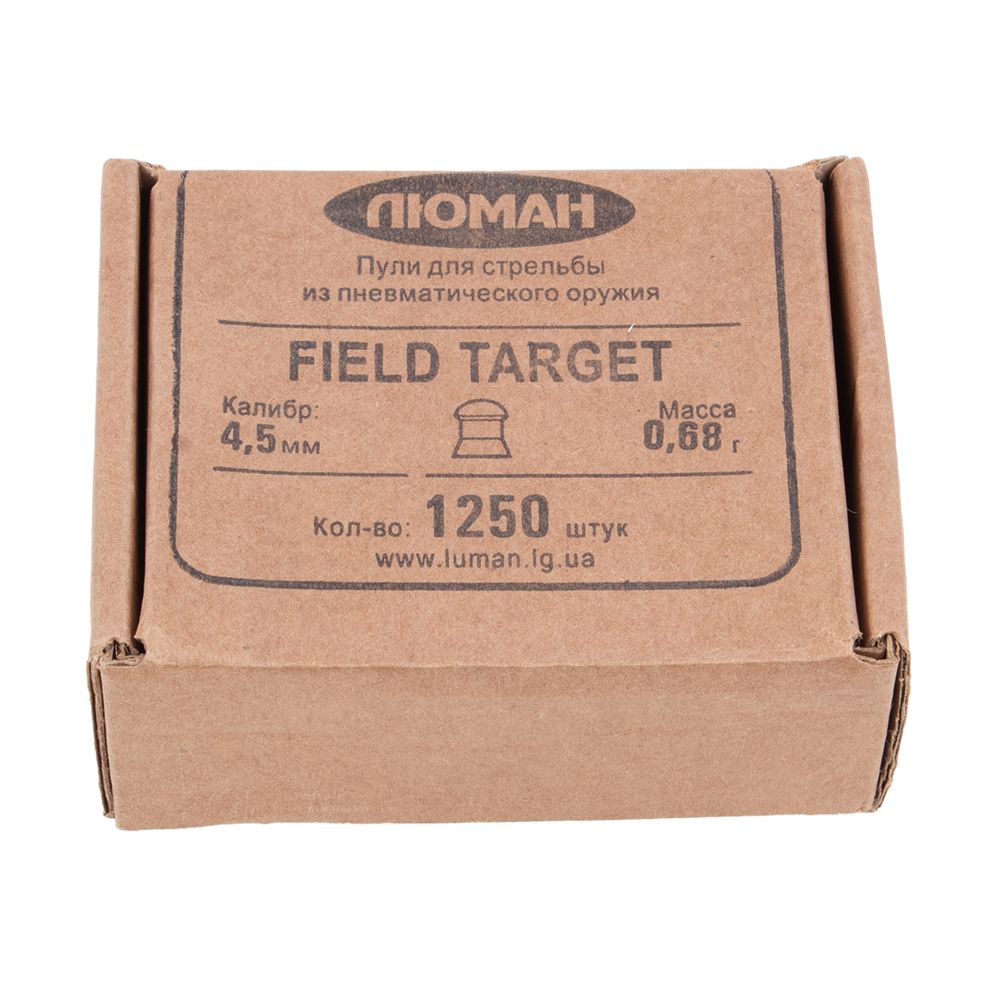 Пуля пневм. Field Target, 0,68 г. 4,5 мм. (1250 шт.), 00148298