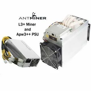 АсикмайнерAsicminerBitmainAntMinerL3+сБП510MhЧИТАЙТЕОПИСАНИЕ