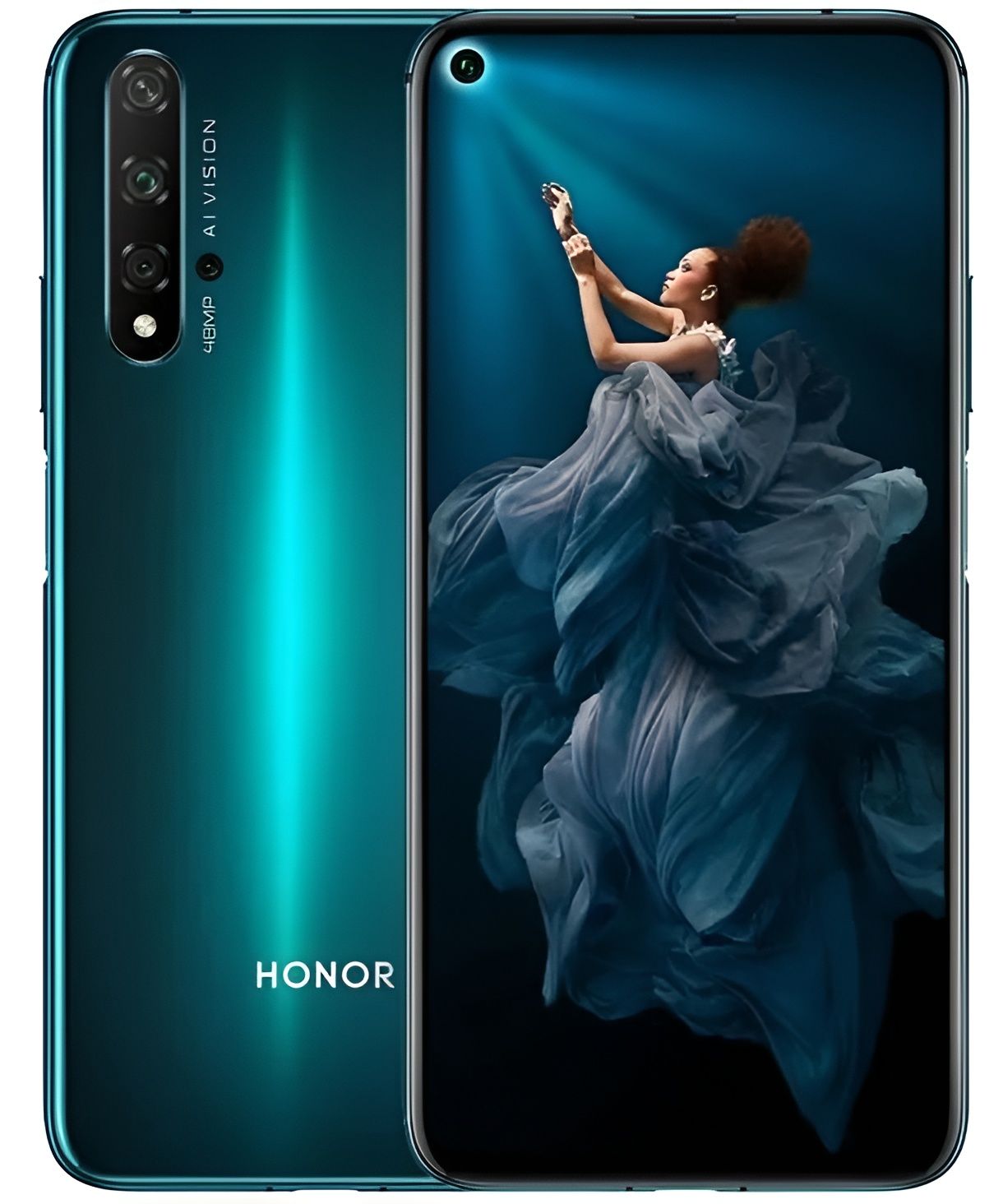 HUAWEIСмартфонHonor20（Global）Global8/256ГБ,темно-зеленый