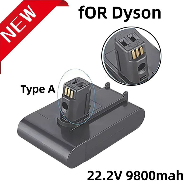 Литий - ионный вакуумный аккумулятор Dyson 22.2V 9800 мАч A / B для DC35, DC45, DC31, DC34, DC44, DC31 Животные DC35