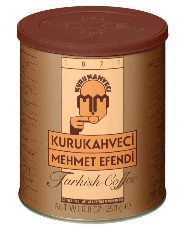 КофеMehmetEfendiнатуральныймолотый,250г