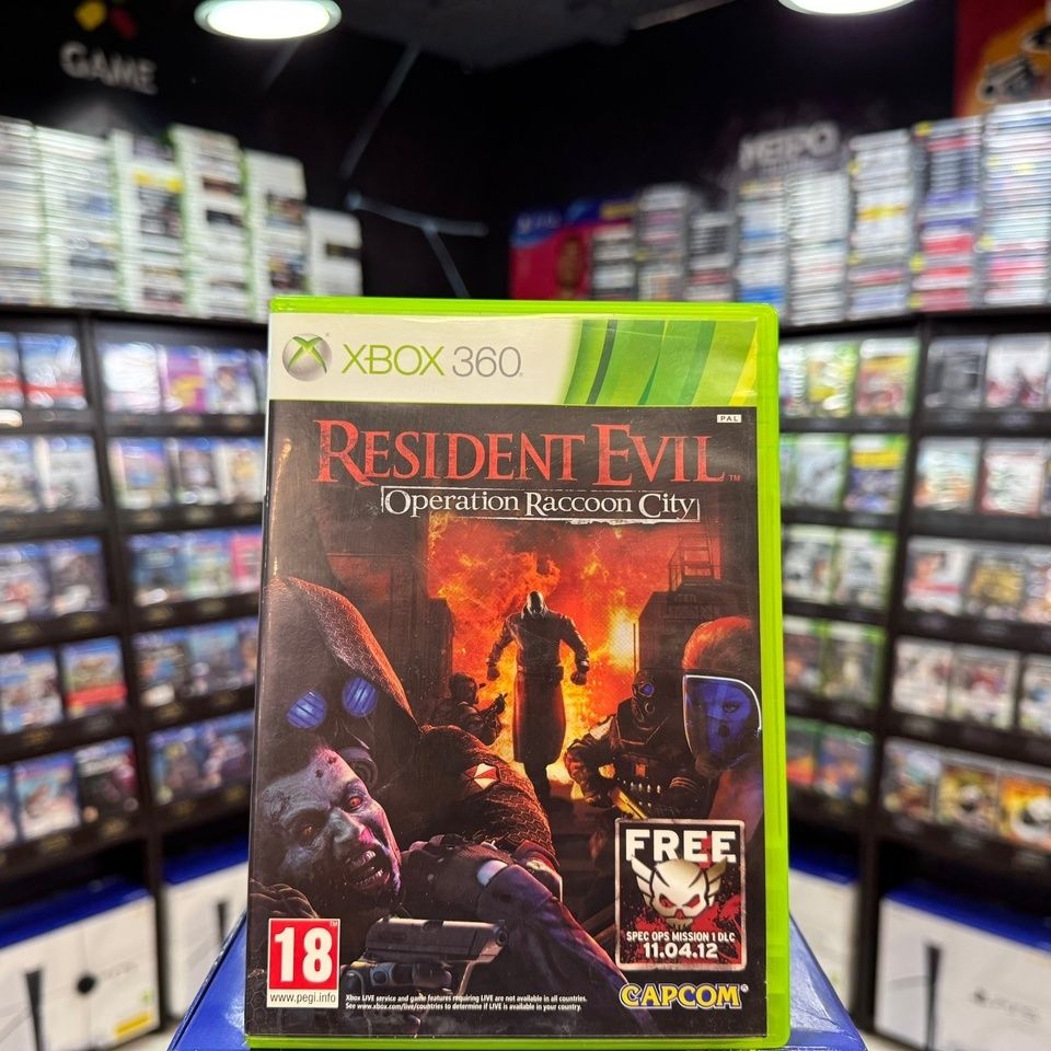 Игра Resident Evil: Operation Raccoon City (Xbox 360) (Box)