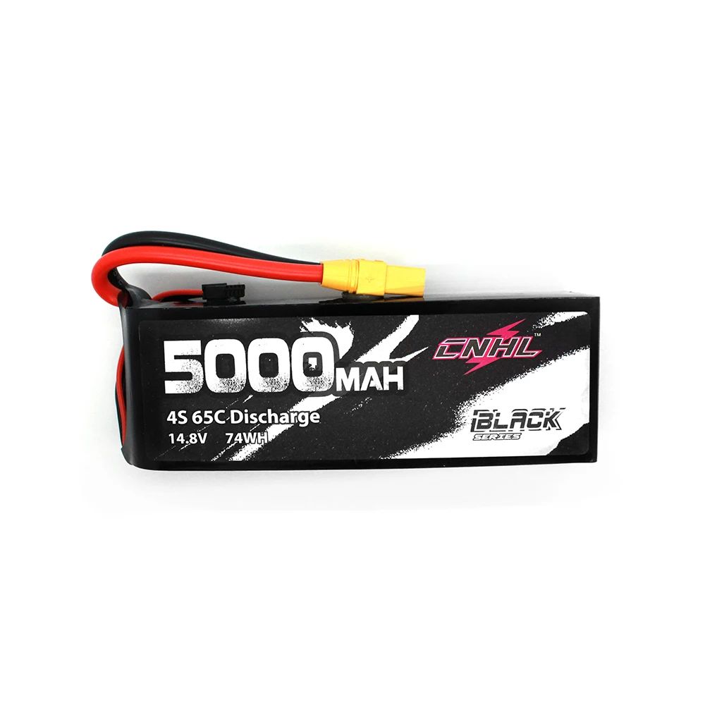 CNHL Lipo аккумулятор 3S 4S 6S 11,1 В 14,8 В 22,2 В 5000 мАч 65C с разъемом EC5 XT90