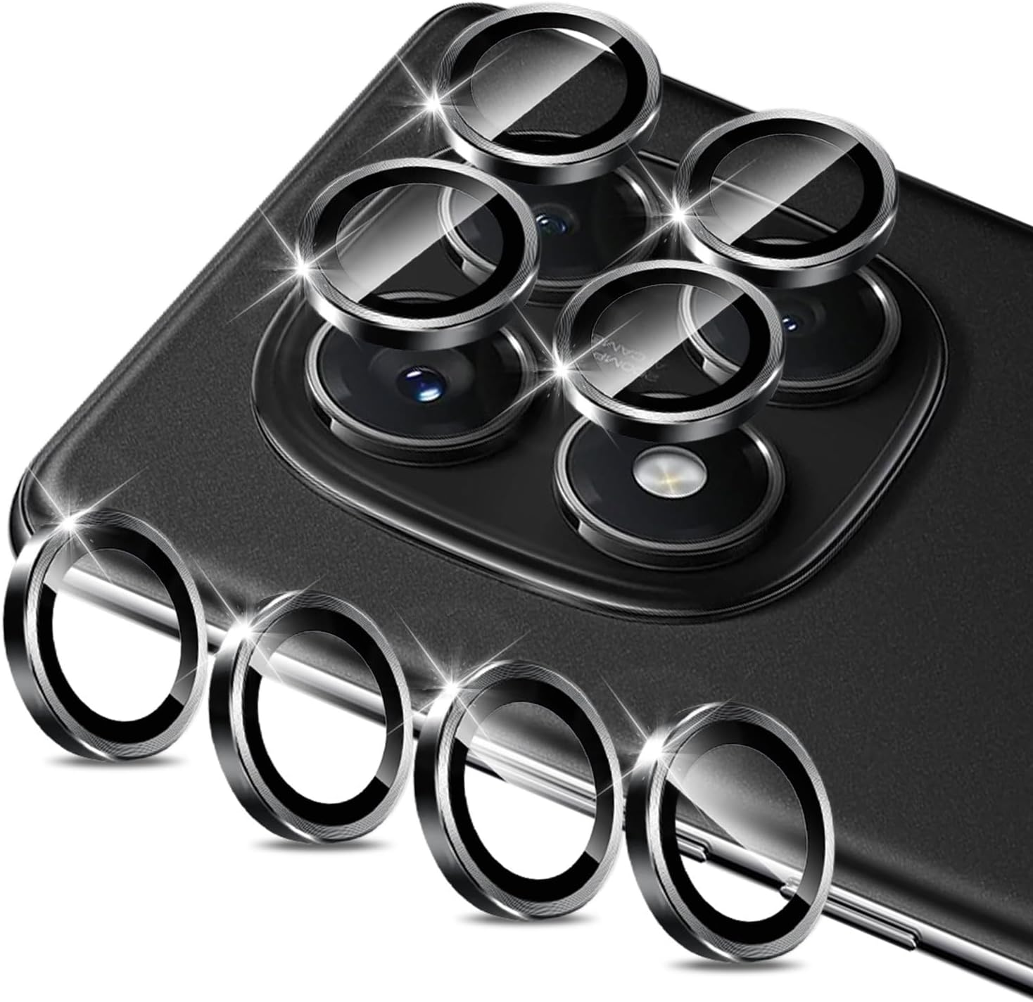 ПолнаязащитазаднейкамерысовместимасXiaomiRedmiNote14Pro4G/РедмиНот14Про4G,двойнаязащитаметалл+закаленноестекло,закаленноестеклокамеры