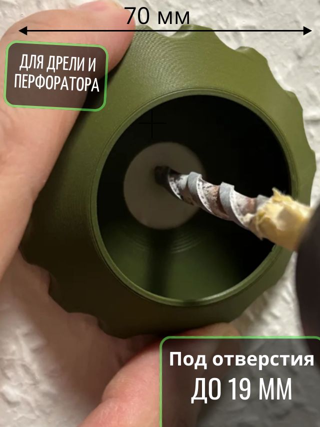Пылесборник для сверления (пылеотвод мусора для дрели)