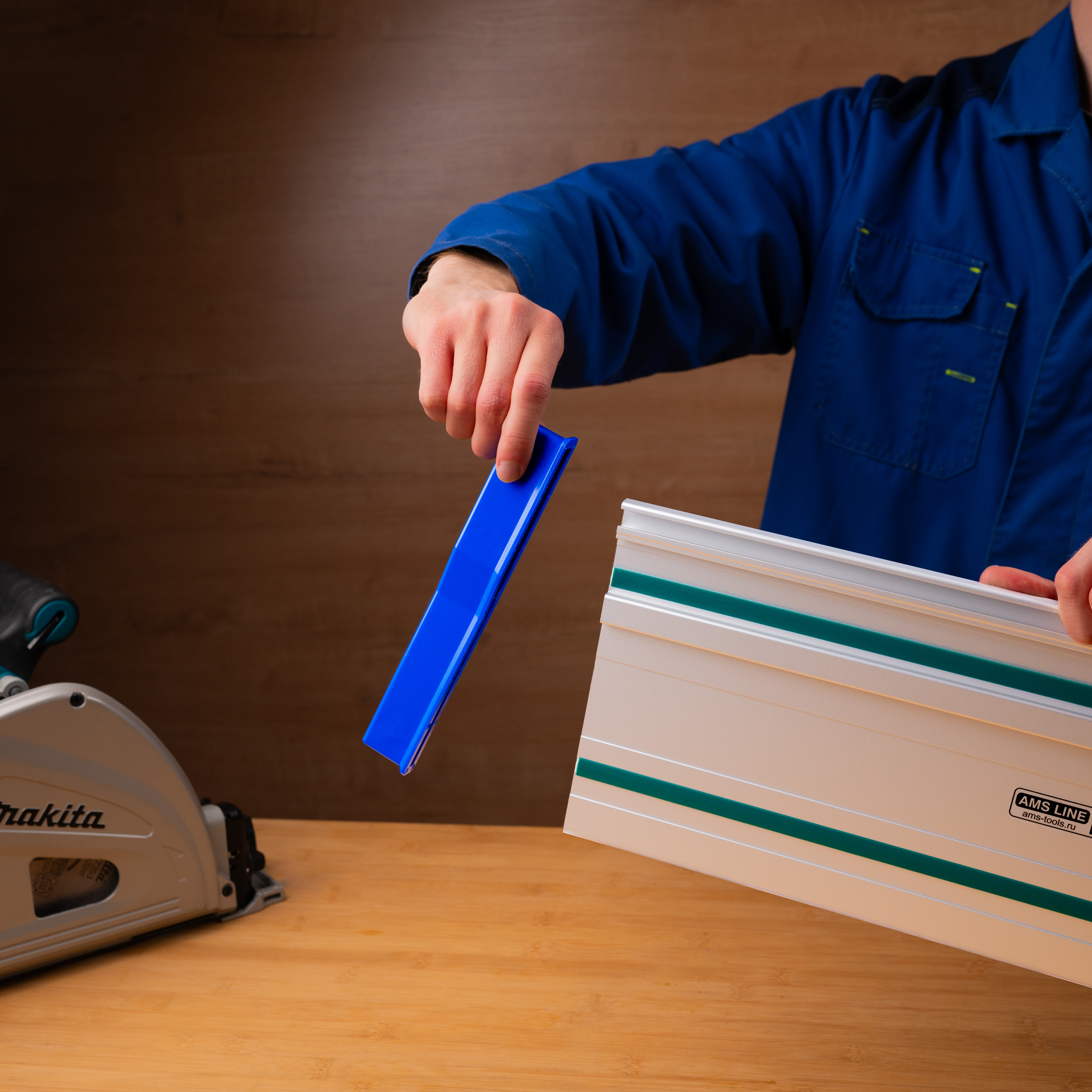 ЗаглушкидлянаправляющихшинAMSLine,пластиковые,2шт,подходитдляMakita,Festool,FR,MR
