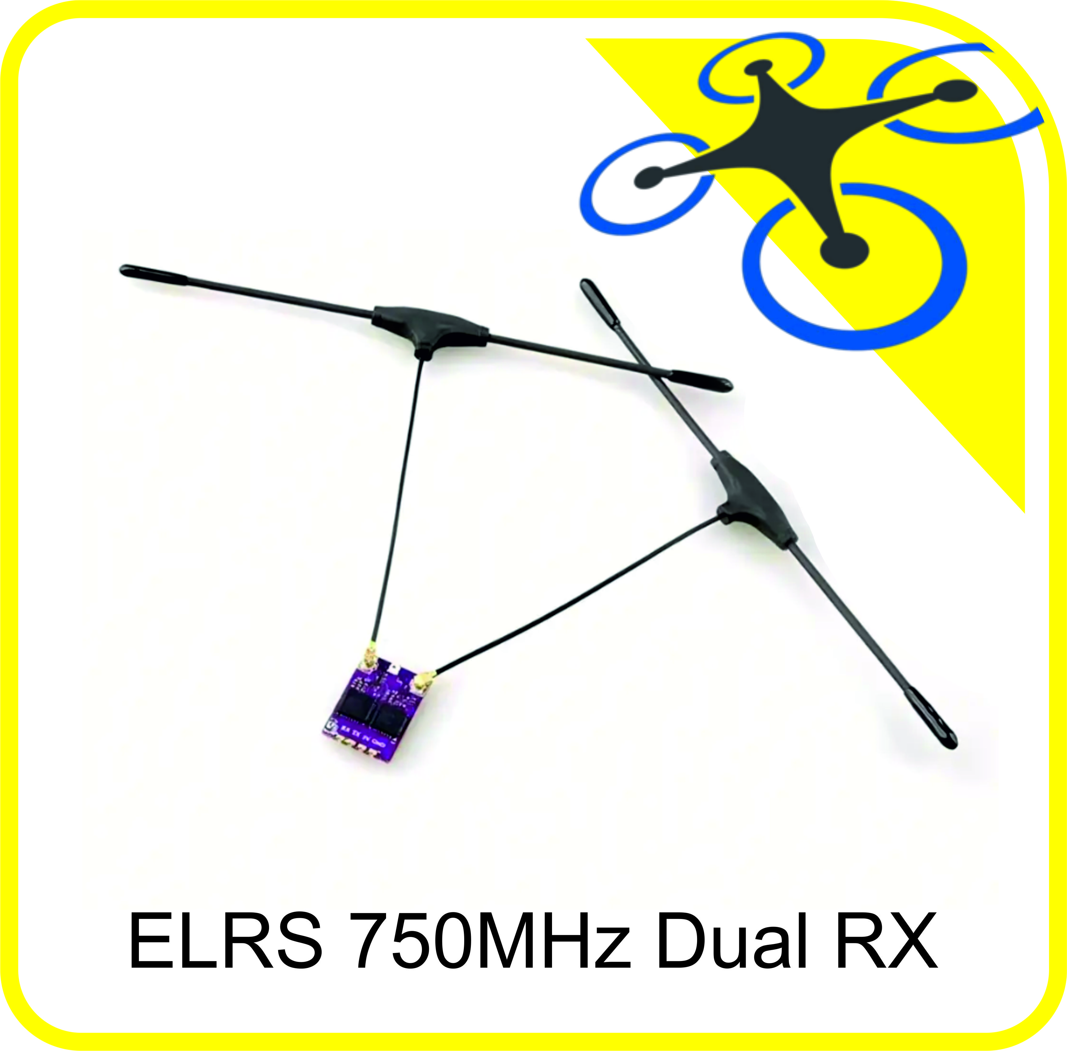 Happymodel ELRS 750MHz DUAL RX Happymodel ELRS 750MHz DUAL RX