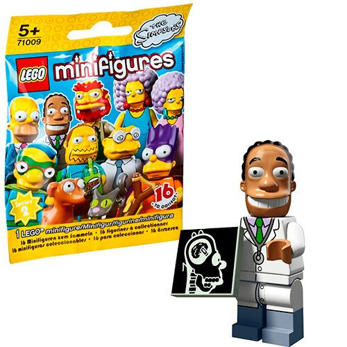 Минифигурки ЛЕГО "Симпсоны - Доктор Хибберт" LEGO Simpson Minifigures ...