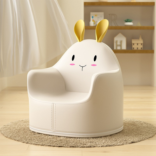 Детское мягкое кресло UNIX Kids Hare White Зайчик, мебель для детского ...