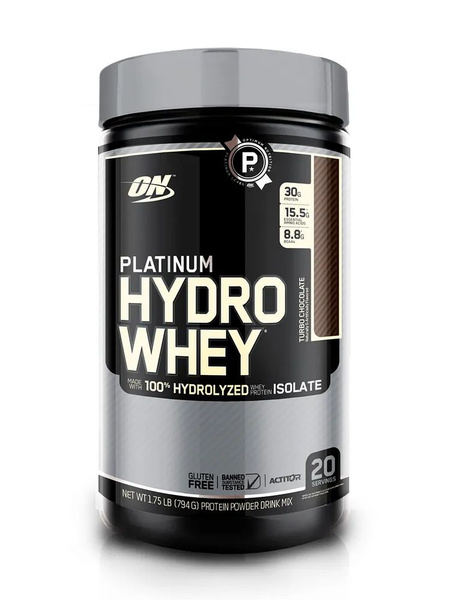 Изолят протеина Optimum Nutrition Platinum HydroWhey, 820 гр, Turbo ...