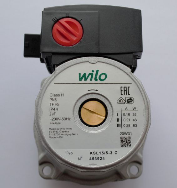 Запчасти и аксессуары для котлов WILO Циркуляционный насос - купить по ...