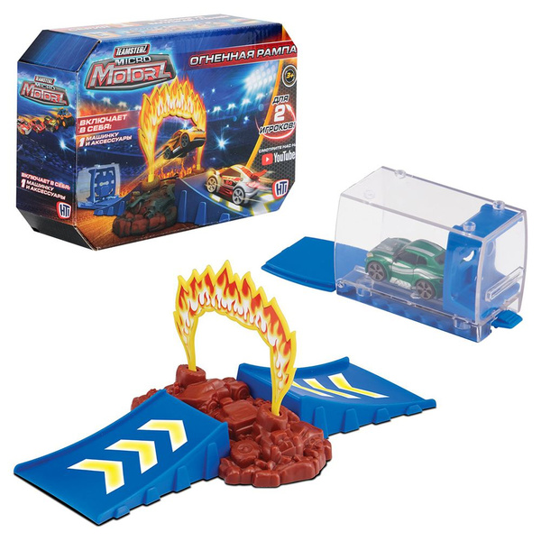 Игровой набор Micro Motorz Огненная рампа Teamsterz, 1416859 - купить с ...