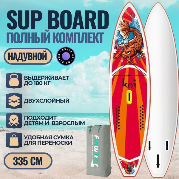 Funwater Sup SUP-доска, 83 см - купить с доставкой по выгодным ценам в ...
