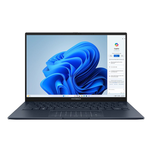 Ноутбук ASUS Zenbook 14 OLED UX3405MA-QD424 90NB11R1-M019S0, синий ...