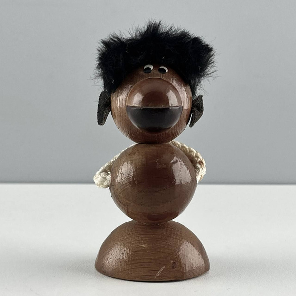 Винтажная открывашка "Мартышка". Дерево, металл. СССР, 1970-е ...