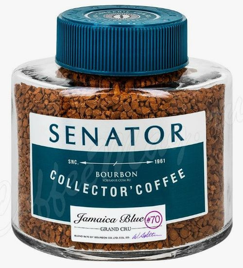 Кофе Senator Jamaica Blue растворимый, 90 гр - купить с доставкой по ...