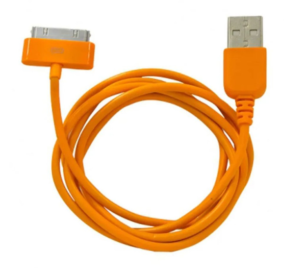 Кабель Кабель 30-pin to USB Friends Super Link Rainbow C Orange, 1м ...
