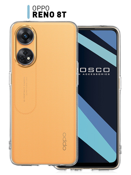 Чехол на Oppo Reno 8T 4G (Оппо Рено 8Т, Oppo Reno8 T) с защитой модуля ...