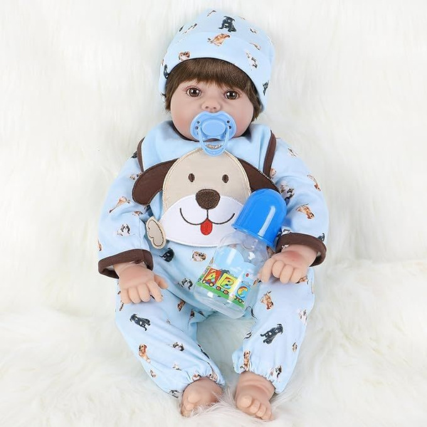 24-дюймовая силиконовая кукла для мальчика Reborn Baby Doll - купить с ...
